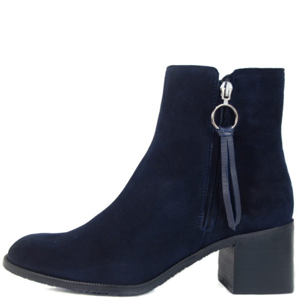 ALLURE 20687 Donker Blauw Suede