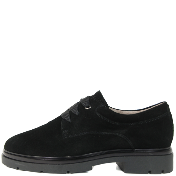 DLSPORT 5923 Nero Zwarte Veterschoen