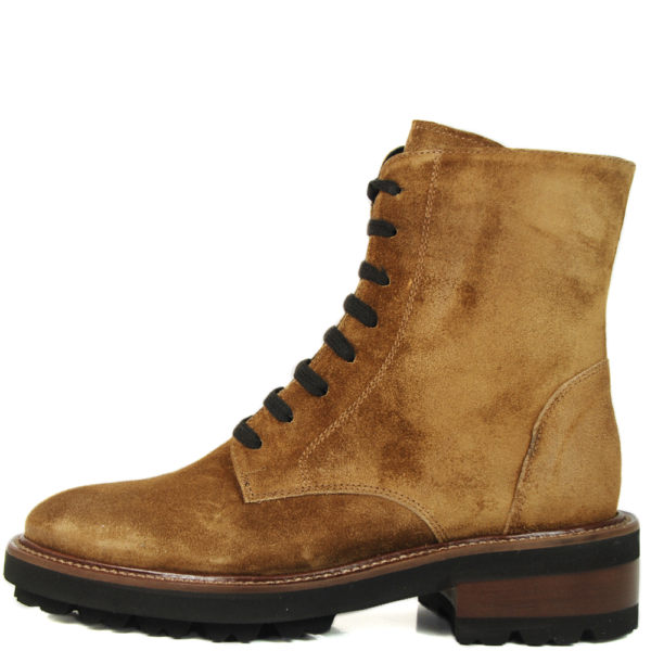 ROSSANO BISCONTI 446 23 Cognac Suede Veterboot