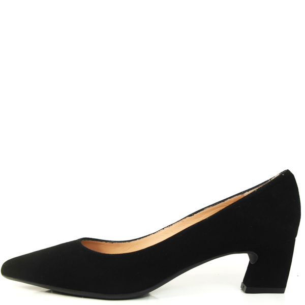 UNISA Jasul Black Zwarte Suede Pump