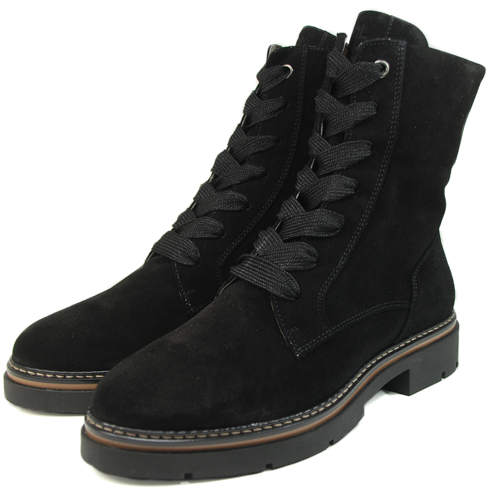 DLSPORT 6376 Zwart Suede 2