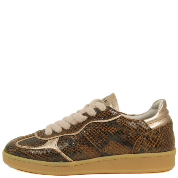 PIEDINUDI Imola Brown Print
